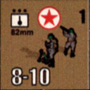Panzer Grenadier Headquarters Library Unit: North Korea Chosŏn inmin'gun 82mm for Panzer Grenadier game series