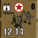 Panzer Grenadier Headquarters Library Unit: North Korea Chosŏn inmin'gun 120mm for Panzer Grenadier game series