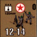 Panzer Grenadier Headquarters Library Unit: North Korea Chosŏn inmin'gun 120mm for Panzer Grenadier game series