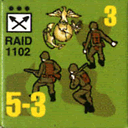 Panzer Grenadier Headquarters Library Unit: United States Marine Corps Raid for Panzer Grenadier game series