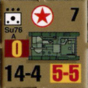 Panzer Grenadier Headquarters Library Unit: North Korea Chosŏn inmin'gun Su76 for Panzer Grenadier game series