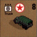 Panzer Grenadier Headquarters Library Unit: North Korea Chosŏn inmin'gun Truck for Panzer Grenadier game series