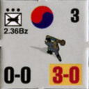 Panzer Grenadier Headquarters Library Unit: South Korea Daehanminguk Yukgun 2.36Bz for Panzer Grenadier game series