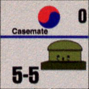 Panzer Grenadier Headquarters Library Unit: South Korea Daehanminguk Yukgun Casemate for Panzer Grenadier game series