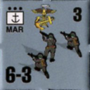 Panzer Grenadier Headquarters Library Unit: South Korea Daehanminguk Haebyeongdae Mar for Panzer Grenadier game series