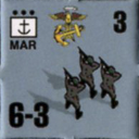 Panzer Grenadier Headquarters Library Unit: South Korea Daehanminguk Haebyeongdae Mar for Panzer Grenadier game series