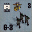 Panzer Grenadier Headquarters Library Unit: South Korea Daehanminguk Haebyeongdae Mar for Panzer Grenadier game series