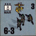 Panzer Grenadier Headquarters Library Unit: South Korea Daehanminguk Haebyeongdae Mar for Panzer Grenadier game series