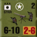 Panzer Grenadier Headquarters Library Unit: United States Army 57RR for Panzer Grenadier game series