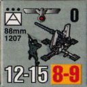 Panzer Grenadier Headquarters Library Unit: Germany Heer 88mm for Panzer Grenadier game series