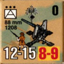 Panzer Grenadier Headquarters Library Unit: Germany Heer 88mm for Panzer Grenadier game series