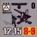 Panzer Grenadier Headquarters Library Unit: Germany Heer 88mm for Panzer Grenadier game series