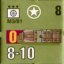 Panzer Grenadier Headquarters Library Unit: United States Army M3/81 for Panzer Grenadier game series