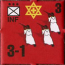 Panzer Grenadier Headquarters Library Unit: Ethiopia Sefari INF for Panzer Grenadier game series