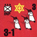 Panzer Grenadier Headquarters Library Unit: Ethiopia Sefari INF for Panzer Grenadier game series