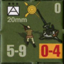 Panzer Grenadier Headquarters Library Unit: Ethiopia Ethiopian Imperial Army 20mm for Panzer Grenadier game series
