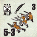 Panzer Grenadier Headquarters Library Unit: Italy Corpo Alpini ALP for Panzer Grenadier game series