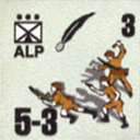 Panzer Grenadier Headquarters Library Unit: Italy Corpo Alpini ALP for Panzer Grenadier game series