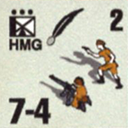 Panzer Grenadier Headquarters Library Unit: Italy Corpo Alpini HMG for Panzer Grenadier game series