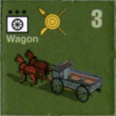 Panzer Grenadier Headquarters Library Unit: Ethiopia Ethiopian Imperial Army Wagon for Panzer Grenadier game series