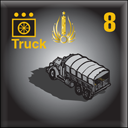 Panzer Grenadier Headquarters Library Unit: Italy Milizia Volontaria per la Sicurezza Nazionale Truck for Panzer Grenadier game series