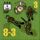 Panzer Grenadier Headquarters Library Unit: United States Marine Corps INF for Panzer Grenadier game series