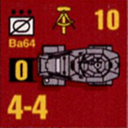 Panzer Grenadier Headquarters Library Unit: East Germany Volkspolizei-Bereitschaften Ba64 for Panzer Grenadier game series