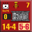 Panzer Grenadier Headquarters Library Unit: East Germany Volkspolizei-Bereitschaften Su76 for Panzer Grenadier game series