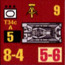 Panzer Grenadier Headquarters Library Unit: East Germany Volkspolizei-Bereitschaften T34c for Panzer Grenadier game series