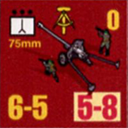 Panzer Grenadier Headquarters Library Unit: East Germany Volkspolizei-Bereitschaften 75mm for Panzer Grenadier game series