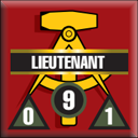 Panzer Grenadier Headquarters Library Unit: East Germany Volkspolizei-Bereitschaften Lieutenant for Panzer Grenadier game series