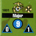 Panzer Grenadier Headquarters Library Unit: United States Marine Corps Major for Panzer Grenadier game series