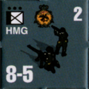 Panzer Grenadier Headquarters Library Unit: Imperial Germany Deutsches Heer HMG for Panzer Grenadier game series
