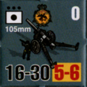 Panzer Grenadier Headquarters Library Unit: Imperial Germany Deutsches Heer 105mm for Panzer Grenadier game series