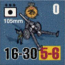 Panzer Grenadier Headquarters Library Unit: Imperial Germany Deutsches Heer 105mm for Panzer Grenadier game series