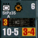 Panzer Grenadier Headquarters Library Unit: Imperial Germany Deutsches Heer StPz35 for Panzer Grenadier game series
