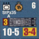 Panzer Grenadier Headquarters Library Unit: Imperial Germany Deutsches Heer StPz35 for Panzer Grenadier game series