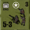 Panzer Grenadier Headquarters Library Unit: United States Army ENG for Panzer Grenadier game series