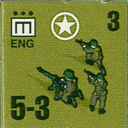 Panzer Grenadier Headquarters Library Unit: United States Army ENG for Panzer Grenadier game series
