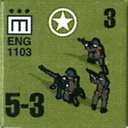 Panzer Grenadier Headquarters Library Unit: United States Army ENG for Panzer Grenadier game series