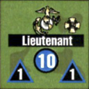 Panzer Grenadier Headquarters Library Unit: United States Marine Corps Lieutenant for Panzer Grenadier game series