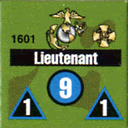 Panzer Grenadier Headquarters Library Unit: United States Marine Corps Lieutenant for Panzer Grenadier game series
