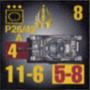 Panzer Grenadier Headquarters Library Unit: Italy Milizia Volontaria per la Sicurezza Nazionale P26/42 for Panzer Grenadier game series