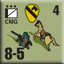 Panzer Grenadier Headquarters Library Unit: United States Army CMG for Panzer Grenadier game series