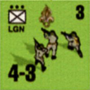 Panzer Grenadier Headquarters Library Unit: France Légion Étrangère LGN for Panzer Grenadier game series