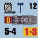 Panzer Grenadier Headquarters Library Unit: France Armée de Terre AMD165 for Panzer Grenadier game series