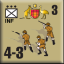 Panzer Grenadier Headquarters Library Unit: Australia Army INF for Panzer Grenadier game series