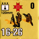 Panzer Grenadier Headquarters Library Unit: Romania Armata Română 120mm for Panzer Grenadier game series