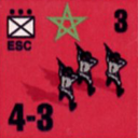 Panzer Grenadier Headquarters Library Unit: France Moroccan Ground Forces ESC for Panzer Grenadier game series