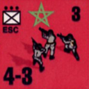Panzer Grenadier Headquarters Library Unit: France Moroccan Ground Forces ESC for Panzer Grenadier game series
